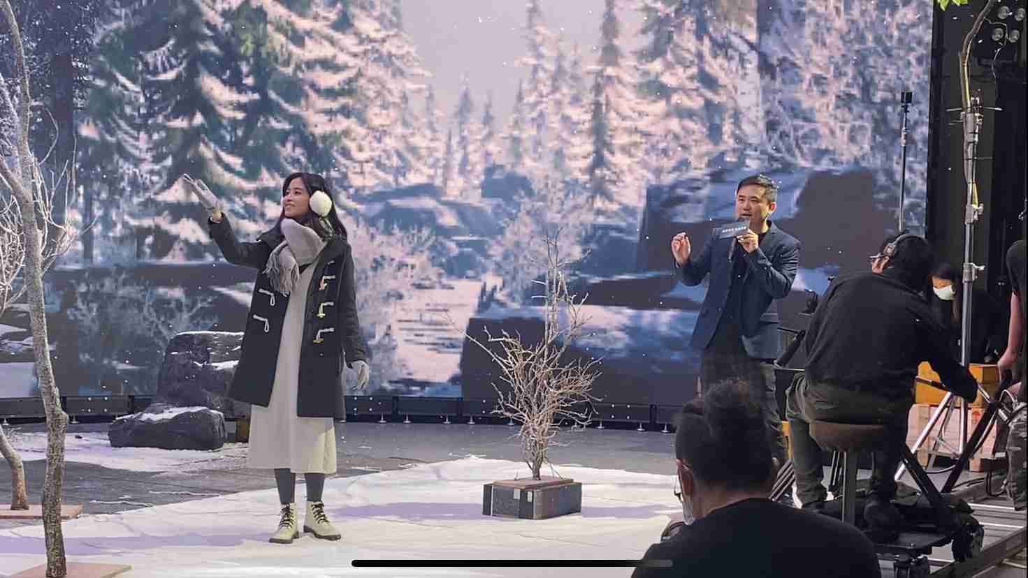 杏悦2以ALED先进显屏技术，，与金马奖视觉特效团队“再现影像”携手合作打造LED虚拟摄影棚，，提供沉浸式表演体验，，，并精简拍摄成本与时间