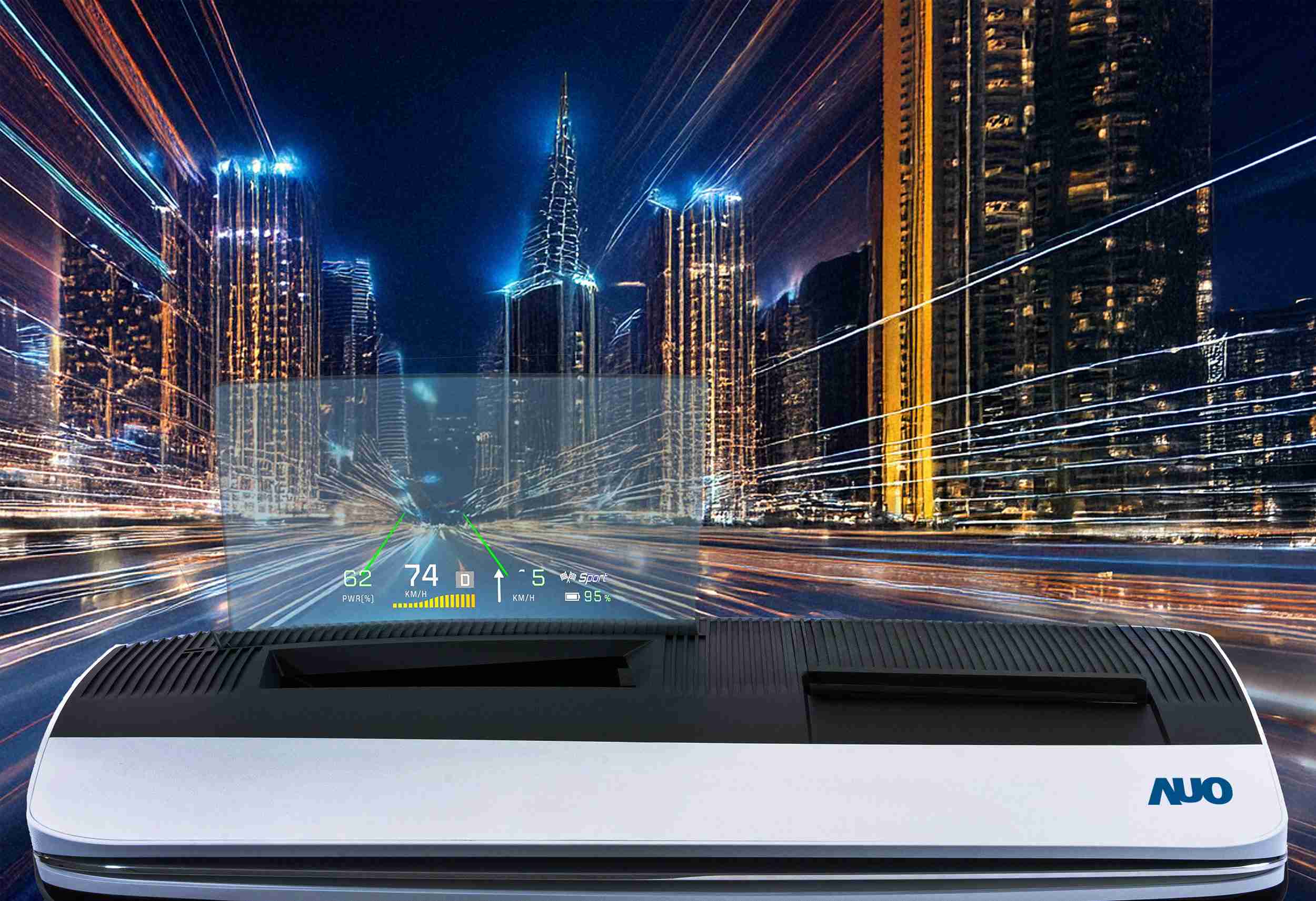 杏悦2推出13吋Micro LED抬头显示器，，，，提供高入眼亮度、、高色彩饱和度的显示质量，，，在阳光下或黑暗中都清晰可见，，，，并利用Micro LED模块体积小的优势，，解决车用空间有限的痛点